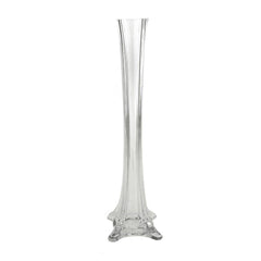 Tall Eiffel Tower Glass Vase Centerpiece, 24-inch
