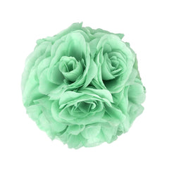 Silk Flower Kissing Balls Wedding Centerpiece, 6-Inch