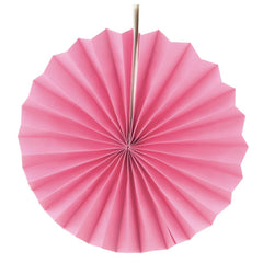 Paper Rosette Pinwheel Party Backdrop Fans, Assorted Sizes, 3-Piece