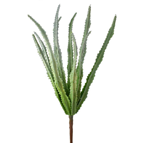 Artificial Haworthia Succulent Stem, Green, 10-Inch