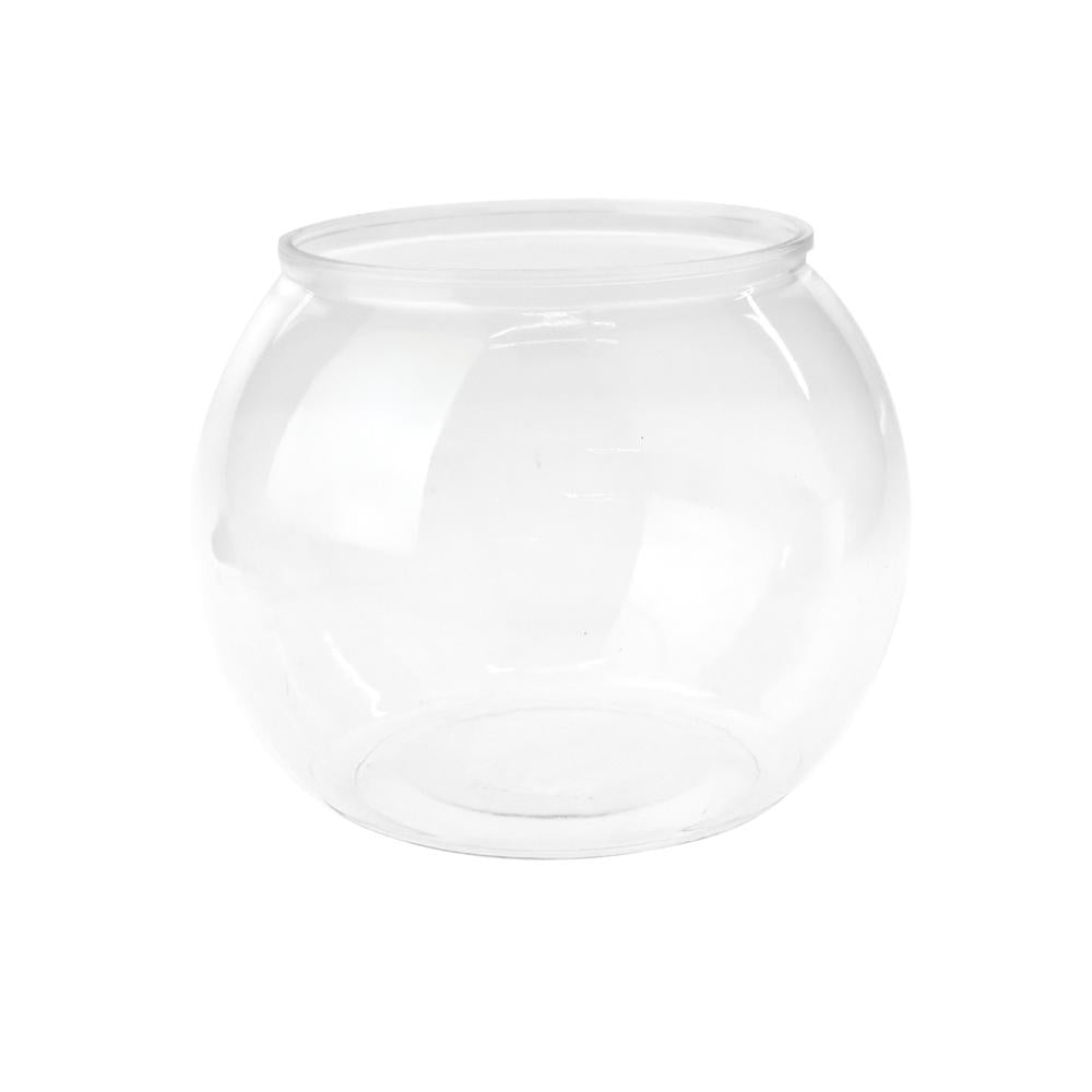 Round Plastic Favor Bowl, Clear, 8-1/2-Inch