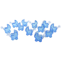 Acrylic Plastic Stroller Baby Shower Favors, 2-3/4-Inch, 12-Count