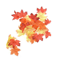 Artificial Autumn Leaves, 100-Piece