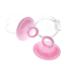 Baby Shower Plastic Pacifier Favor Box, 2-1/2-Inch. 12-Count