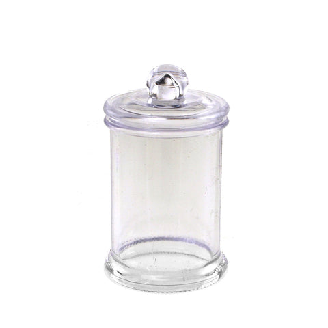 Acrylic Apothecary Mini Candy Jars, Clear