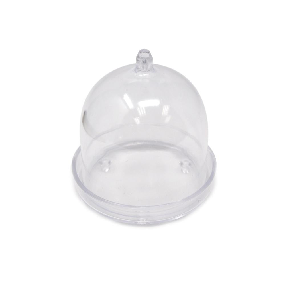 Clear Acrylic Mini Dome Cake Stand, 2-1/4-Inch, 3 Piece