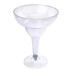 Plastic Margarita Glass Cups, 6-Inch, 6-Piece