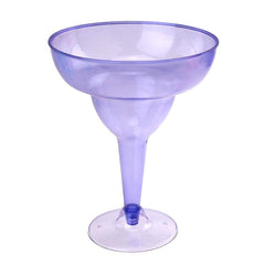 Plastic Margarita Glass Cups, 6-Inch, 6-Piece