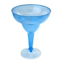 Plastic Margarita Glass Cups, 6-Inch, 6-Piece