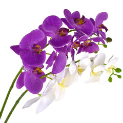 Deluxe Artificial Orchid Stem, 31-Inch