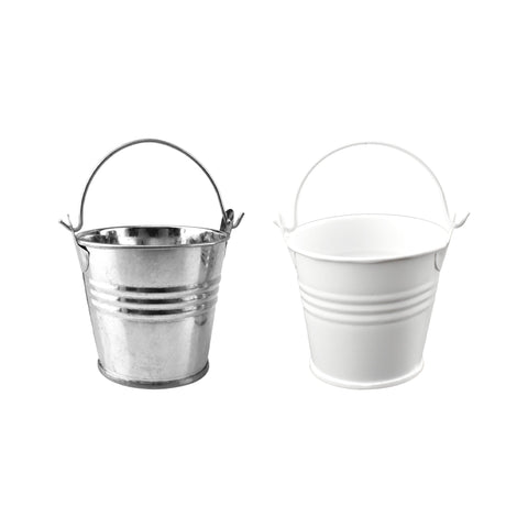 Mini Bucket Party Favors, 2-1/4-Inch, 2-Count