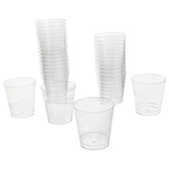 Plastic Shot Glass, 1-1/2-Inch, 1-Ounce, 30-Count