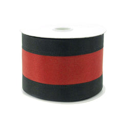 Stripe Sport Theme Ribbon Wired Edge, 2-1/2-inch, 10-yard