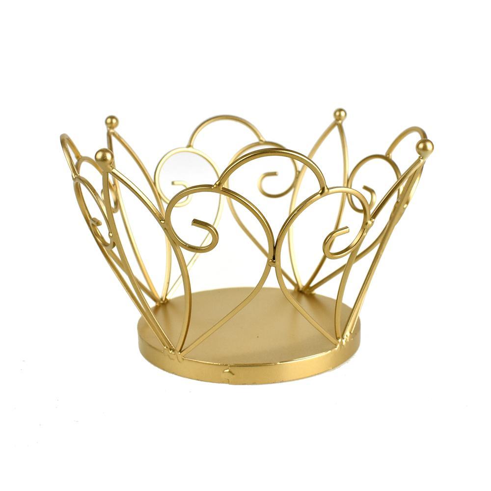 Metal Wired Crown, Gold, 5-1/2-Inch