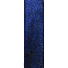 Lush Velvet Wired Ribbon, 1-1/2-Inch, 10-Yard - Navy Blue