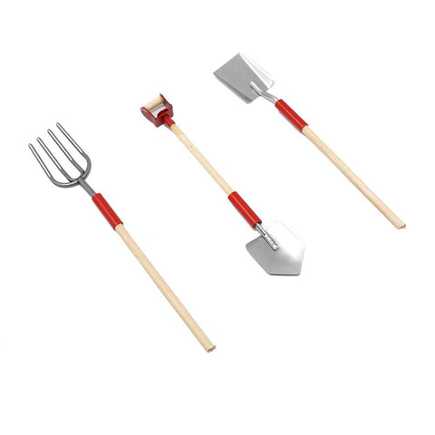 Miniature Gardening Tool Set, Assorted Sizes, 3-Piece