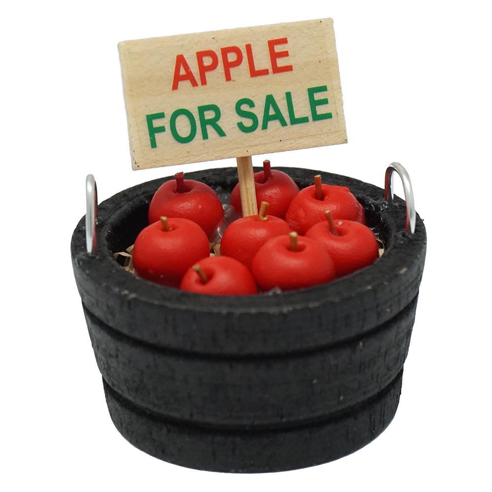 Miniature Apples For Sale Bucket, 1-5/8-Inch