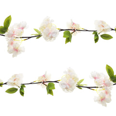 Artificial Wildflower Branch Garland, 68-Inch