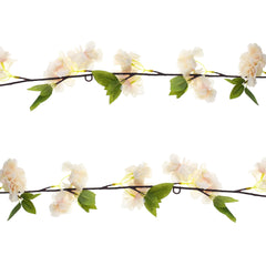 Artificial Wildflower Branch Garland, 68-Inch