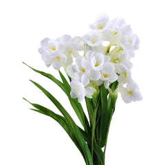 Artificial Daffodil Flowers Spray, 21-1/2-Inch