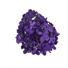 Silk Hydrangea Garland, 80-Inch