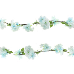 Artificial Wildflower Branch Garland, 68-Inch