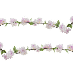 Artificial Wildflower Branch Garland, 68-Inch