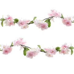 Artificial Wildflower Branch Garland, 68-Inch