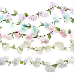 Artificial Wildflower Branch Garland, 68-Inch