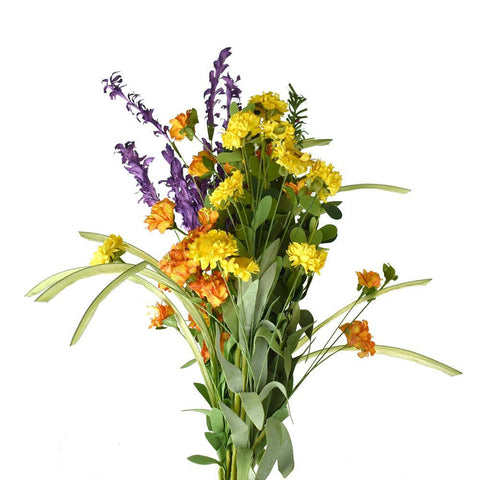 Artificial Mixed Meadow Floral Arrangement, 36-Inch