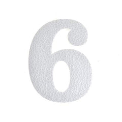 Craft Expanded Polystyrene Foam EPS Foam Symbol Cut Out, 4-3/4-Inch, 12-Count