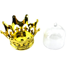 Crown Party Favor Container, 3-1/4-Inch x 2-1/2-Inch, 12-Count - Gold
