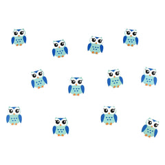 Mini Owl Wooden Party Favors, 1-7/8-inch, 12-count