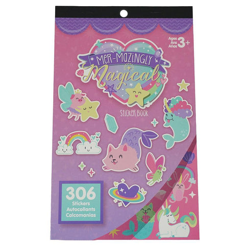 Magical Craft Sticker Book Assortment, 306-Piece
