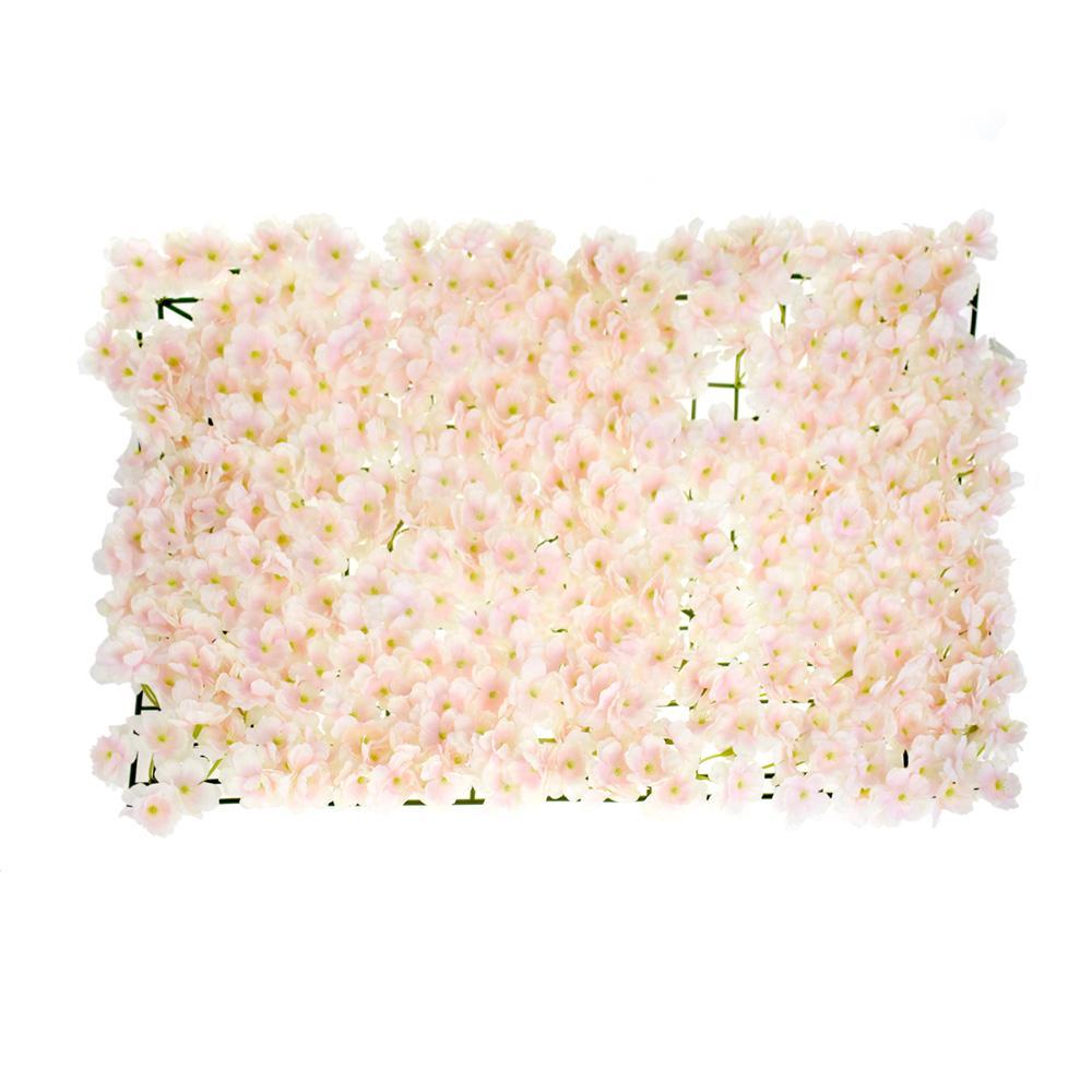 Cherry Blossom Flower Mat, Blush Pink, 16 x 24-Inch
