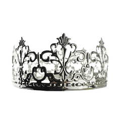 Royal Flourished Pattern Metal Crown, 5-1/4-Inch