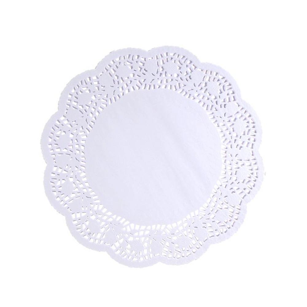 Round Lace Doilies, White, 8-1/2-Inch, 20-Count