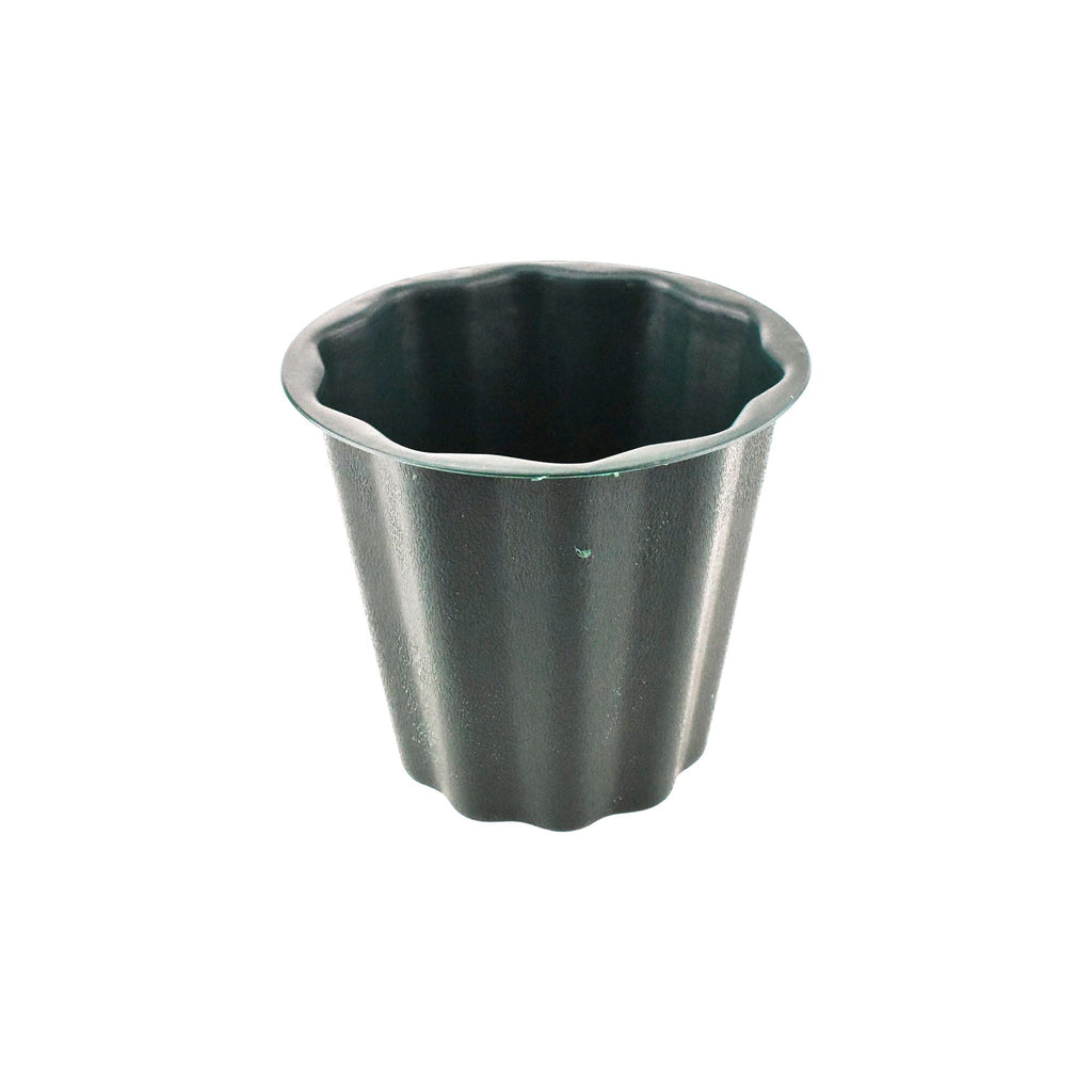Plastic Flower Gardening Pot, 5-1/2-Inch - Green
