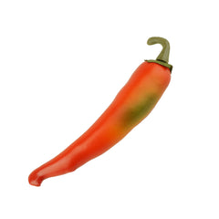 Realistic Faux Chili Pepper Decoration, 4-3/4-Inch