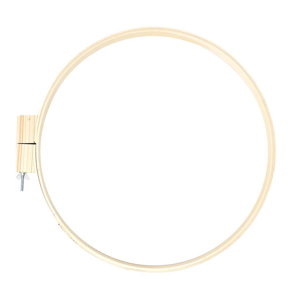 Wooden Craft Quilting Hoop, Natural, 14-Inch