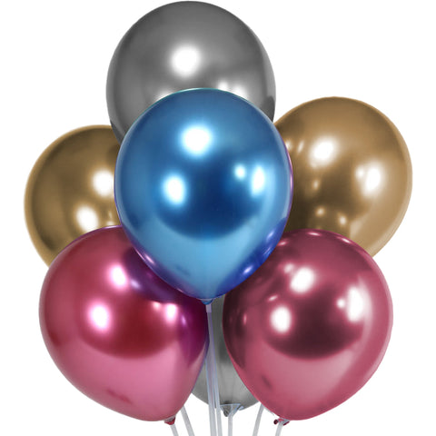 Chrome Party Balloon Pack, 36-Inch, 2-Count