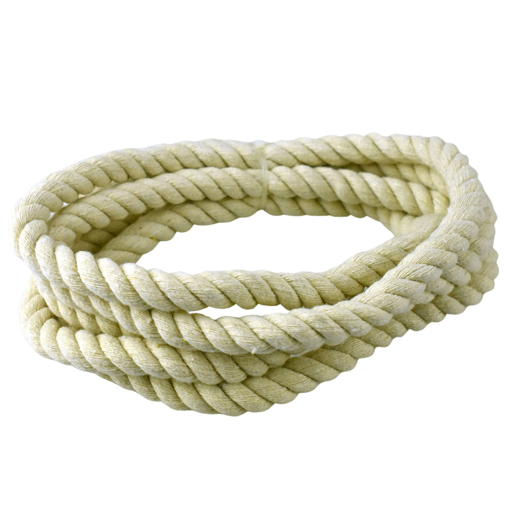 Cotton Craft Rope, 1/2-inch, 7-1/2-feet