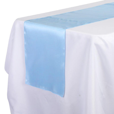 Satin Fabric Table Runner, 14-Inch x 108-Inch