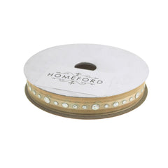 Circle Bling Center Sheer Ribbon, 5/8-Inch 3 Yards