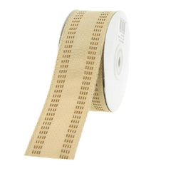 Burlap Webbing Stitch Ribbon, 1-1/2-Inch, 10 Yards