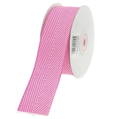 Chevron Herringbone Cotton Ribbon, 1-1/2-Inch, 10 Yards