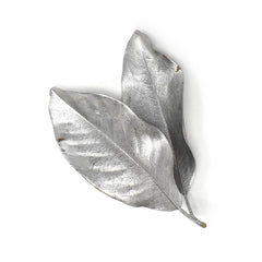 Natural Painted Magnolia Leaves, 10-Piece