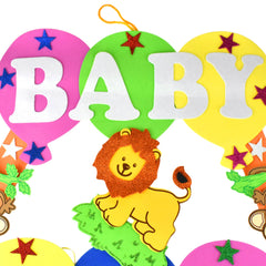 Safari Animals Baby Shower EVA Foam Decoration, 30-inch