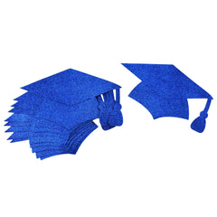 Graduation Cap EVA Foam Decorations, 8-1/2-inch, 10-count