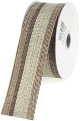 Rainbow Striped Vintage Cloth Ribbon 1-1/2-inch, 10-yard